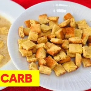 Minha TORRADINHA para SOPA Preferida! - SEM FARINHA, LOW CARB e Saudável - Fácil, Rápida e Deliciosa