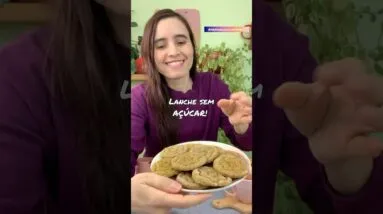 Parei com o açúcar com esta bolacha de banana FÁCIL! A mais saudável!