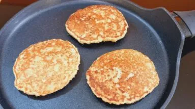PANQUECAS COM IOGURTE para EMAGRECER - Sem Trigo e Açúcar, Fácil, Leve, Deliciosa e Saudável
