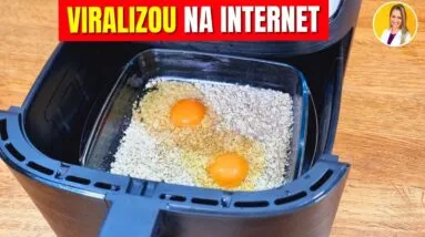 Coloque AVEIA na AIR FRYER! Essa receita VIRALIZOU na Internet -  Fácil, Rápida e SAUDÁVEL