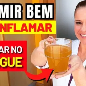 Chá Só 1 POR DIA, Depois do Jantar, para DESINFLAMAR, DORMIR BEM