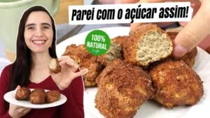 Parei com o açúcar depois que descobri este bolinho de chuva saudável! Fácil, é saudável fazer assim