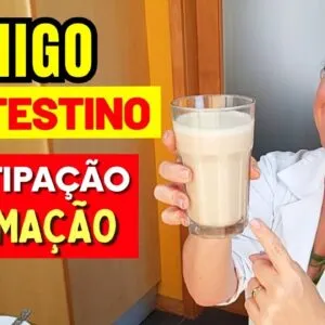 Café da manhã Amigo de INTESTINO - SEM LEITE, + CÁLCIO E FIBRAS (Constipação, Inflamação,...)