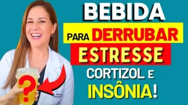 A bebida VIRAL para DERRUBAR CORTISOL, ESTRESSE e INSÔNIA! Todos Querem Tomar