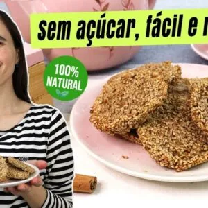 Parei com o açúcar com este lanche fácil! Só 2 ingredientes, é naturalmente saudável pra você!