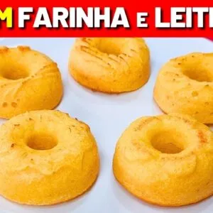 Misture FLOCÃO com LARANJA - SEM FARINHA nem Leite - Fácil, Rápido, Delicioso e Barato!