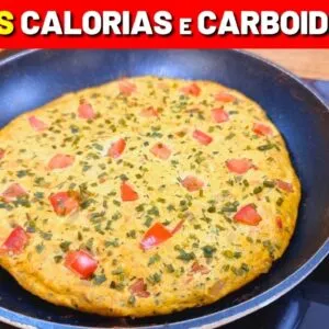Almoço Incrível com POUCAS CALORIAS E CARBOIDRATOS, Sem Farinha, BARATO, RÁPIDO e SAUDÁVEL
