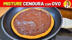 INCRÍVEL! Misture CENOURA com OVO na Frigideira - SAUDÁVEL, Fácil e Delicioso!