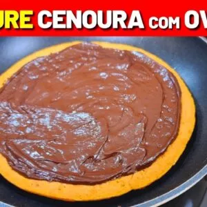 INCRÍVEL! Misture CENOURA com OVO na Frigideira - SAUDÁVEL, Fácil e Delicioso!