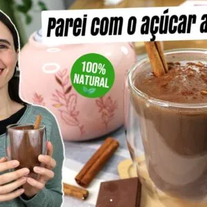 Parei com o açúcar depois que descobri este chocolate cremoso! Fácil, é saudável demais fazer assim!