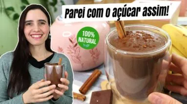 Parei com o açúcar depois que descobri este chocolate cremoso! Fácil, é saudável demais fazer assim!