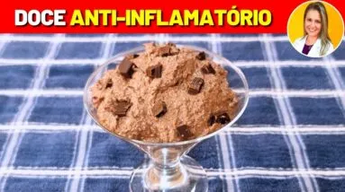 DOCE de 3 MIN para DIABÉTICO (e ANTI-INFLAMATÓRIO) - Sem Açúcar, Fácil e Deliciosa