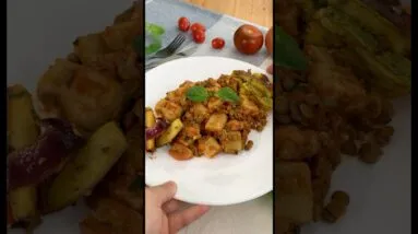 Você vai querer copiar esse almoço agora! 🍽✨Fácil, saudável e muito prático!