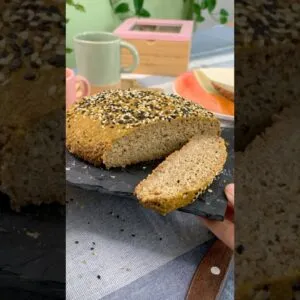 Nunca mais comprei pão!🥖 Este é simplesmente perfeito! SEM FARINHA! 😱
