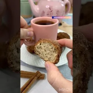 😱Eu também duvidei! Sem açúcar, sem fritura…e parece bolinho de chuva!