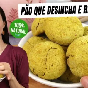 PÃO QUE DESINCHA E REGULA O INTESTINO! Nunca mais fiquei sem 😱🍞 ! FÁCIL!