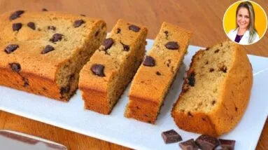 SEM FARINHA, AÇÚCAR E LEITE - Perfeito no LANCHE com Cafézinho! Fácil e Rápido