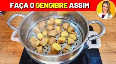Gengibre Cozido ASSIM: O Segredo da LONGEVIDADE das Vovós Centenárias