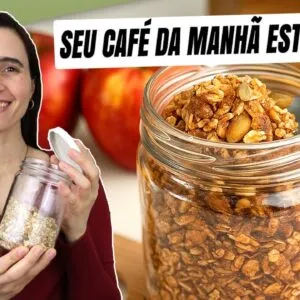 Banana + aveia na frigideira: lanche saudável que salva seu café da manhã! Não paro de fazer!