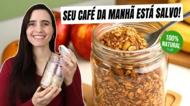 Banana + aveia na frigideira: lanche saudável que salva seu café da manhã! Não paro de fazer!