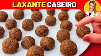 LAXANTE NATURAL RÁPIDO - Só 3 Ingredientes! FÁCIL e BARATO!