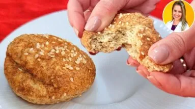 Pão AMIGO DO DIABÉTICO e Ótimo para INTESTINO - Low Carb, Fácil e Rápido!