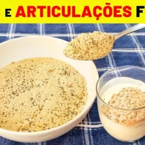 Só 1 POR DIA para OSSOS FORTES e ARTICULAÇÕES SAUDÁVEIS - Aliviar DORES e Prevenir Osteoporose