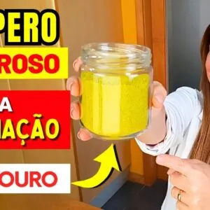SAL DE OURO - TEMPERO PODEROSO para INFLAMAÇÃO! Fácil e Delicioso