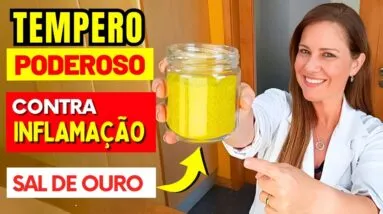 SAL DE OURO - TEMPERO PODEROSO para INFLAMAÇÃO! Fácil e Delicioso