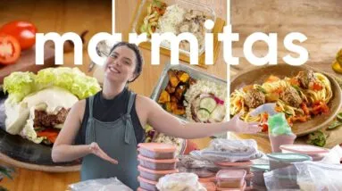 MARMITAS CONGELADAS SAUDÁVEIS E GOSTOSAS | Congelados para o Pós-parto - Parte 1| MARINA MORAIS