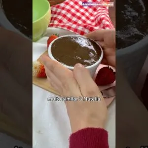 Esqueça a Nutella! Esse creme natural e saudável é viciante! 😍