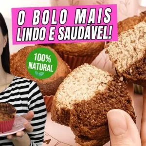NINGUÉM ACREDITA que esse bolo lindo é 100% saudável! 🍫☁️ Sem açúcar, sem glúten, vegano!