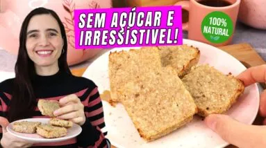 SÓ 3 INGREDIENTES! 😱 Essa cocada sem açúcar é tão deliciosa que ninguém acredita!