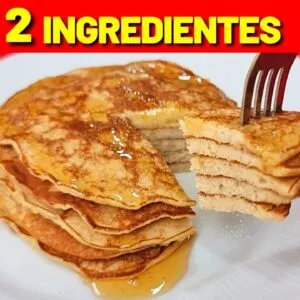 Só 5 MIN e 2 Ingredientes - SEM FARINHA, AÇÚCAR E LEITE - Incrível, Natural e Deliciosa