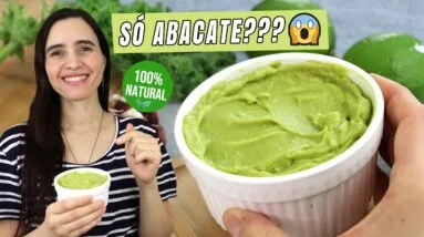 Parece maionese… mas é só abacate! 🥑 Ninguém acredita no sabor!