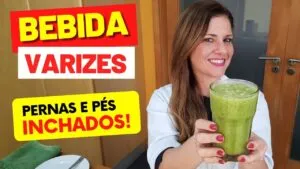 Bebida para PERNAS PESADAS, PÉS INCHADOS e VARIZES - Fácil e Gostosa