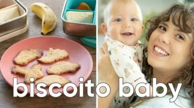 BISCOITO SEM AÇÚCAR  | Perfeito para o Natal do Bebê!