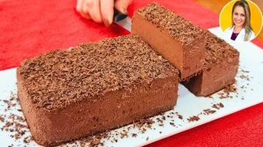 Doce de PROTEÍNA com 4 Ingredientes! LOW CARB e POUCAS CALORIAS - Fácil e Maravilhoso