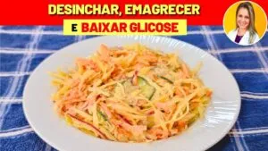 ALMOÇO RICO EM PROTEÍNA e LOW CARB - DESINCHAR, EMAGRECER e BAIXAR GLICOSE - Delicioso e Rápido!