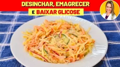 ALMOÇO RICO EM PROTEÍNA e LOW CARB - DESINCHAR, EMAGRECER e BAIXAR GLICOSE - Delicioso e Rápido!
