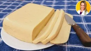 QUEIJO VEGANO BARATO com 2 INGREDIENTES, Rico em Proteínas, Sem Leite e Sem Farinha Nenhuma!