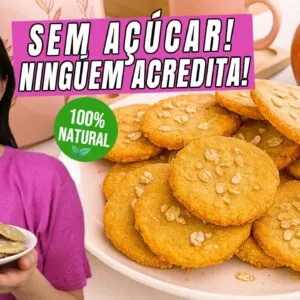 Ninguém acredita que esses biscoitos são sem açúcar! Descubra como são saudáveis e deliciosos!