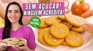 Ninguém acredita que esses biscoitos são sem açúcar! Descubra como são saudáveis e deliciosos!