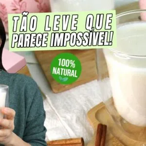 O leite vegetal mais natural que já fiz — o segredo vai te surpreender ✨