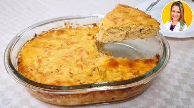 Jantar RICO EM PROTEÍNA!! AJUDA a EMAGRECER - SEM FARINHA! Pode Comer à Vontade!