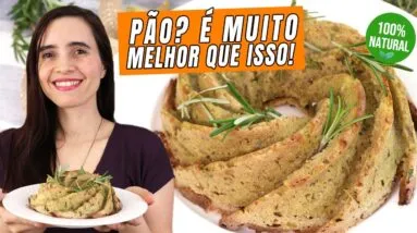 Parece pão, mas é ainda melhor...Não acreditei quando misturei alecrim com aveia! 😱