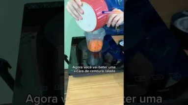 Ninguém acreditou… fiz pão quentinho só com aveia e cenoura 😳