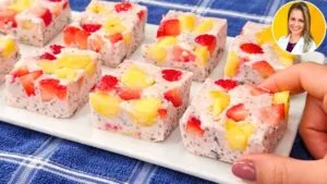 Meu DOCE no VERÃO: SEM AÇÚCAR, POUCAS CALORIAS - Fácil e Refrescante!