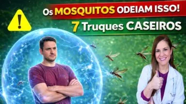 Os MOSQUITOS ODEIAM ISSO! 7 Truques CASEIROS e as Verdades sobre Alimentos