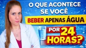 O que Acontece se Você Beber APENAS ÁGUA por 24 Horas?